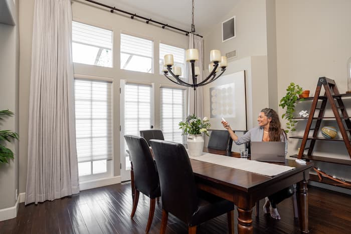 Motorized Drapes Phase II Window Shadings Enlightened Style Dining Room Talent Remote (2) (1).jpg