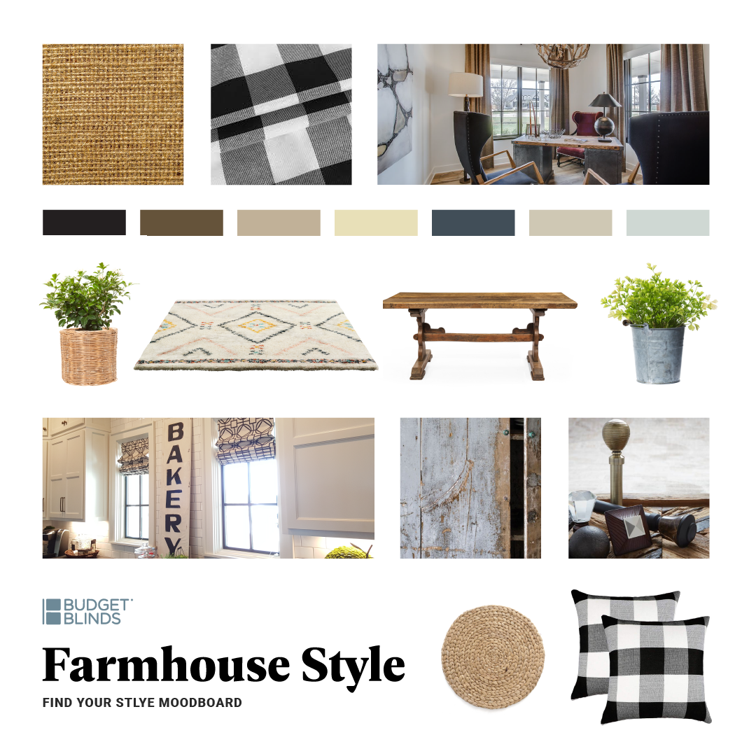 Farmhouse Style Moodboard