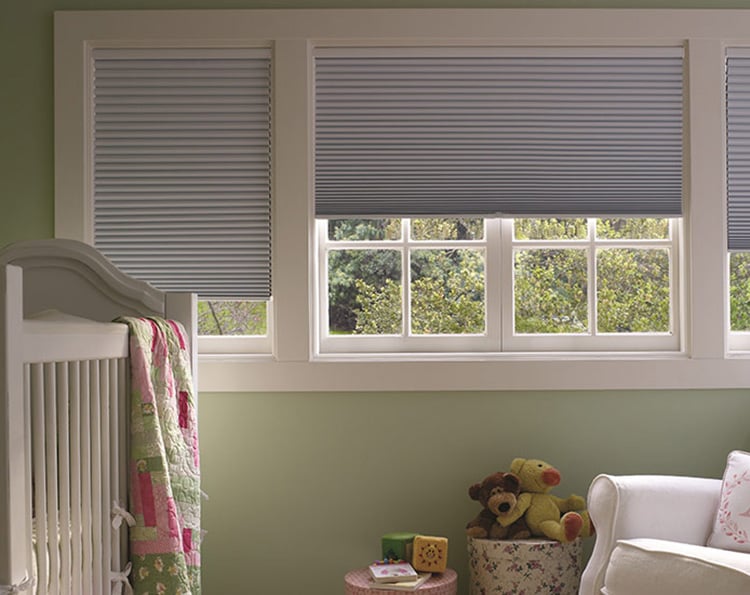 Why You Want Honeycomb Blinds in San Clemente in the Baby’s Room