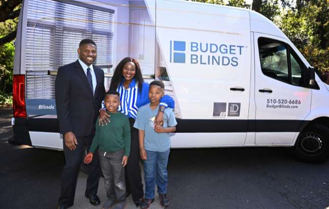 budget blinds installer van
