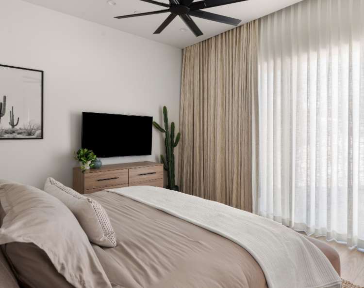 Window Motorization: Transform Your Bedroom with Smart Drapes  