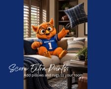 The Extra Point: Accessories That Make Your Game Day Room Feel Complete