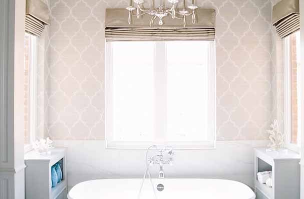 Window Treatment Is Best For The Bathroom ROMAN SHADES