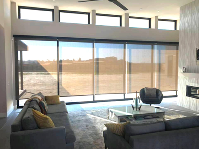 LIGHT FILTERING SOLAR SHADES
