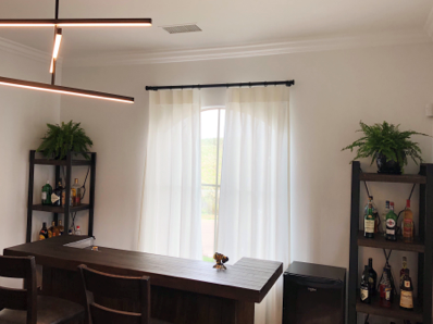 SHEER AND AIRY DRAPES