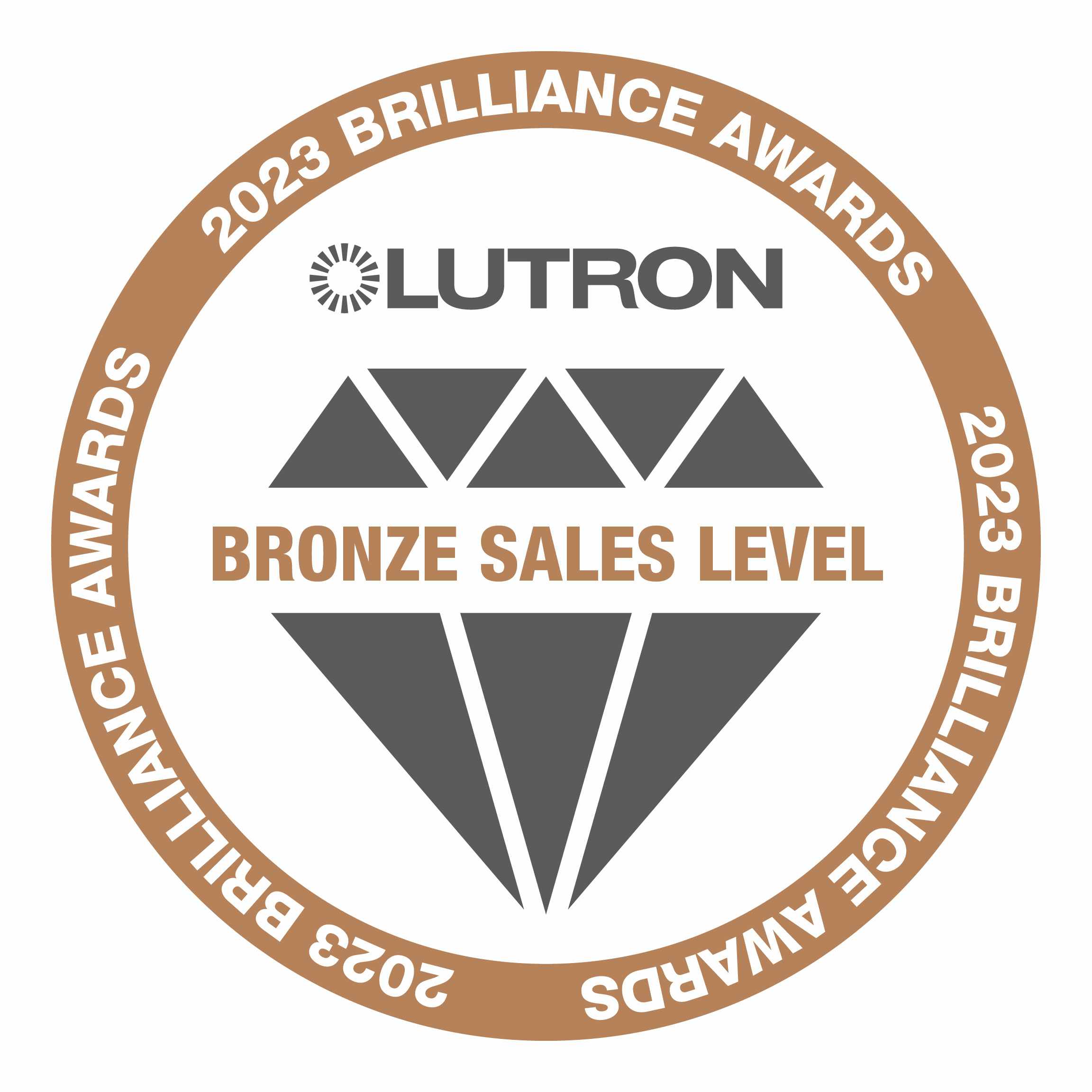 lutron bronze emblem