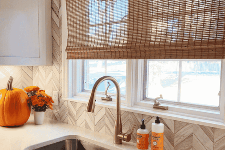 Woven Wood Shades: A Stylish Fall Window Treatment