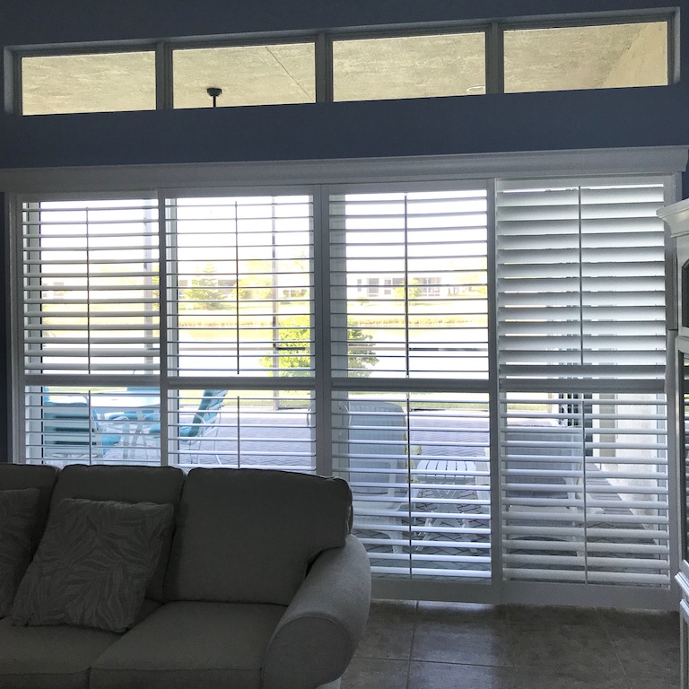 Enlightened Style Polyresin Shutters