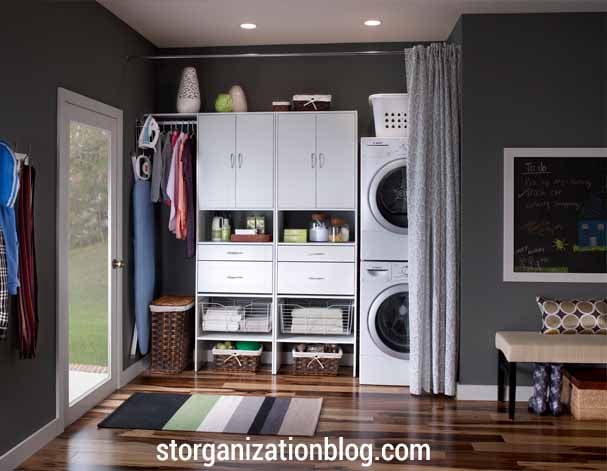 Laundry Room Curtains laundry room opens