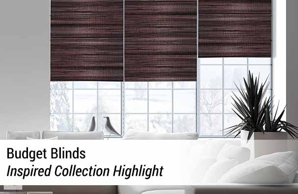 Budget Blinds Inspired Collection Highlight TOP BANNER