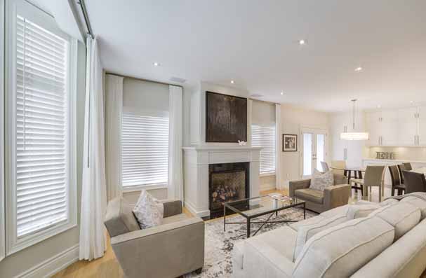 Can You Mix Window Treatments in Your Home LINE UP TREATMENTS