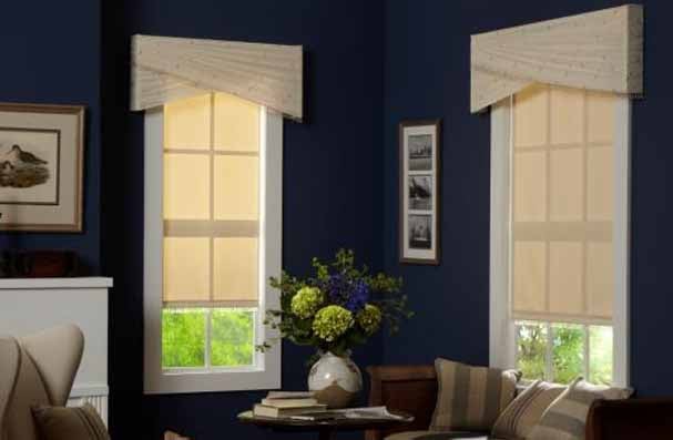 Can You Mix Window Treatments in Your Home ROMAN SHADES NEUTRAL