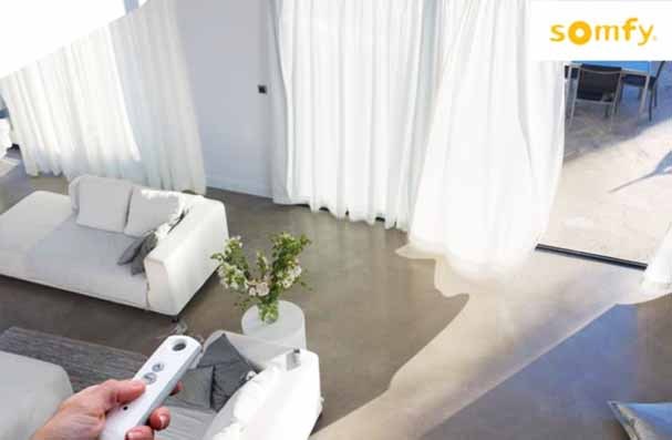 Draperies For The Challenging Shaped Windows Motorized Drapes