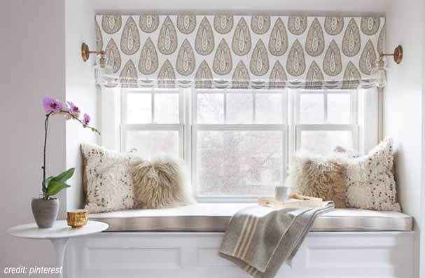 Easy Ideas for Making Rooms Look Larger VALANCE