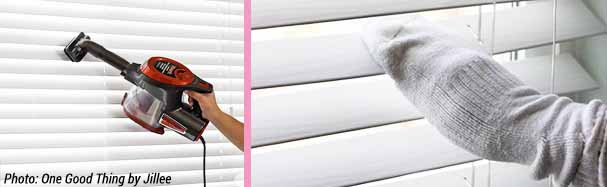 Get Your House Ready For Spring - CLEANING BLINDS