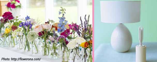 Get Your House Ready For Spring - FLOWERS LAMPSHADES