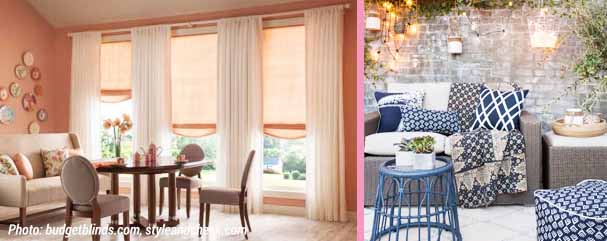 Get Your House Ready For Spring - SPRING DRAPES, PATIO FURNITURE