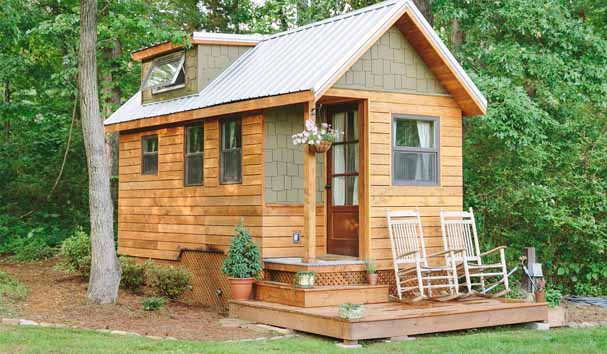 Incredible Tiny Houses You’ll Hardly Believe Are Real! Wooden Bungalow