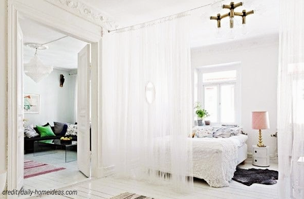 Sheer Brilliance DIVIDE A ROOM