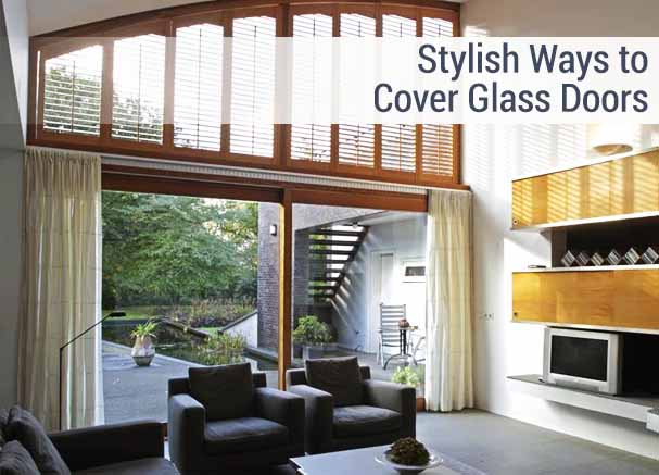 Stylish Ways to Cover Glass Doors Top Banner Glass Doors