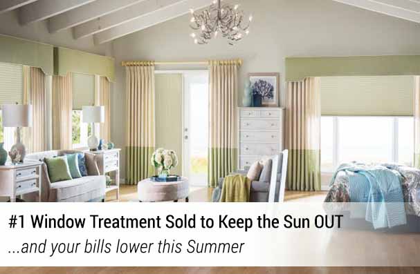 Window Treatment Sold to Keep the Sun OUT TOP BANNER