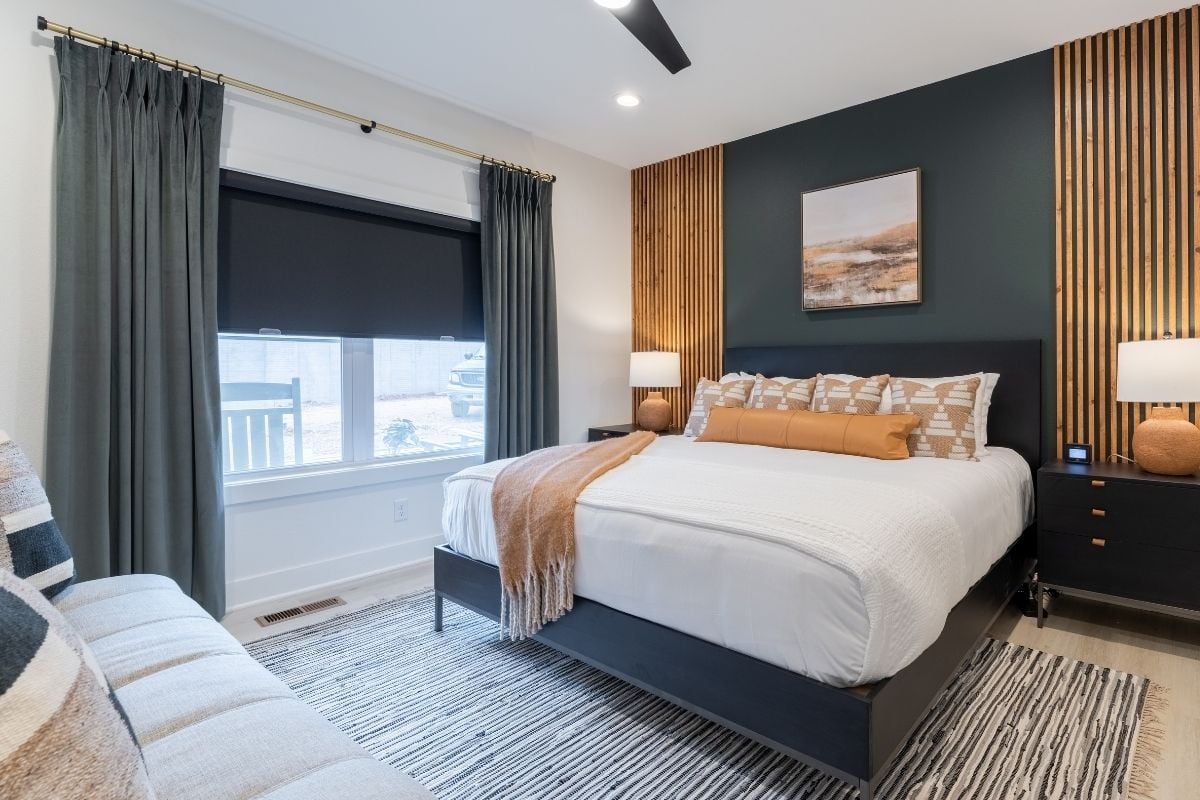Bedroom Window Treatments for City Light, Close Neighbours, and Character Windows