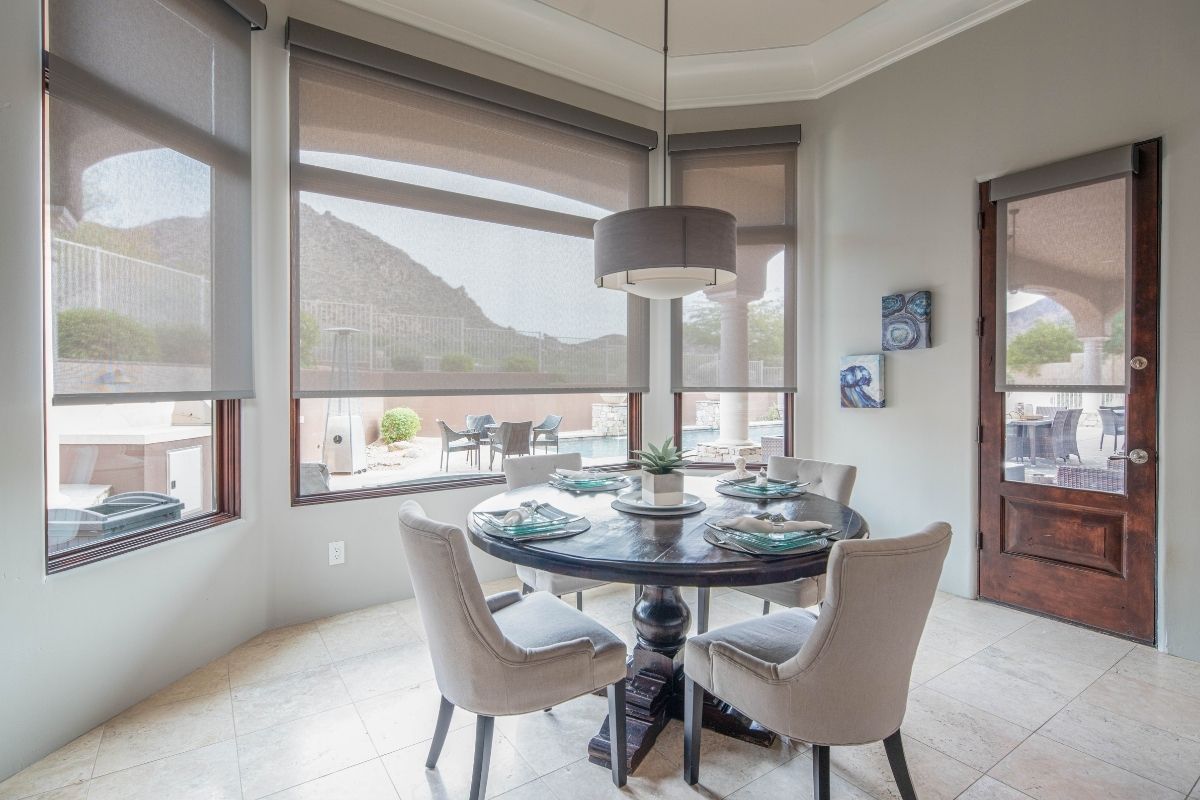 How Solar Shades and Motorization Beat North Glendale Heat