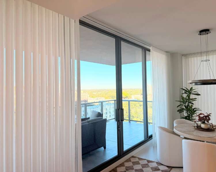 Enhancing High-Rise Living in Downtown St. Petersburg: The Benefits of Solar Shades, Motorized Blinds, and Custom Drapery