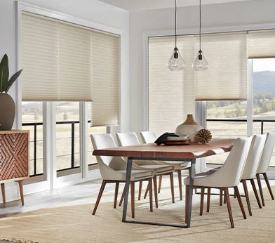 Beat the Cold Drafts with Honeycomb Shades