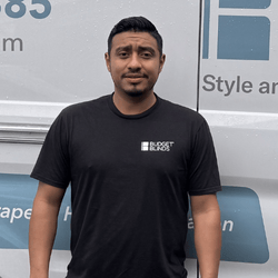 Budget Blinds employee Julio