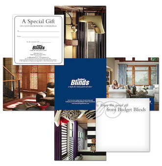 Budget Blinds Gift Certificates- Always the Perfect Fit! 1