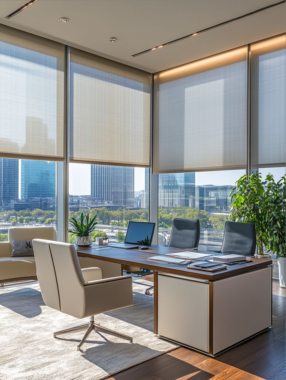 Reducing Glare Without Too Much Darkness Is a Problem for Commercial Window Treatments in San Clemente