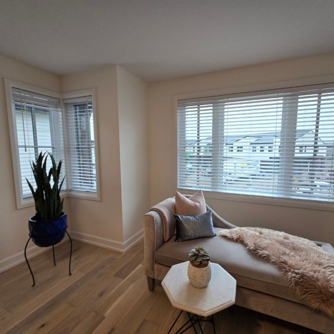 Faux Wood Living Room