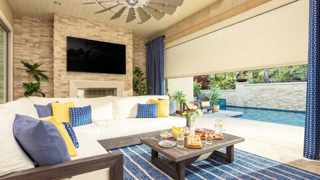 Budget Blinds has put together this handy guide on how to choose the right shades for any outdoor space around your property.