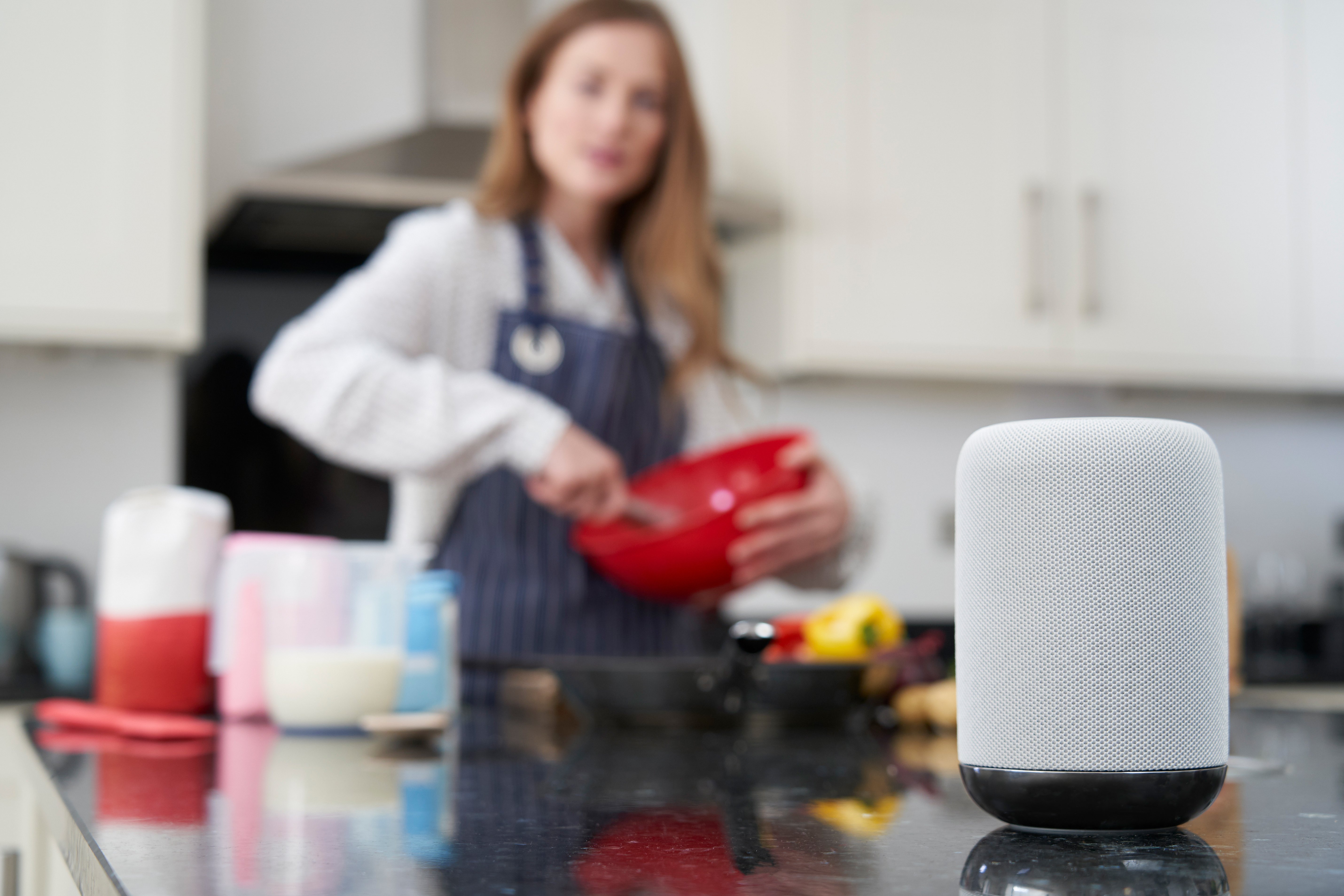 budget blinds smart speakers