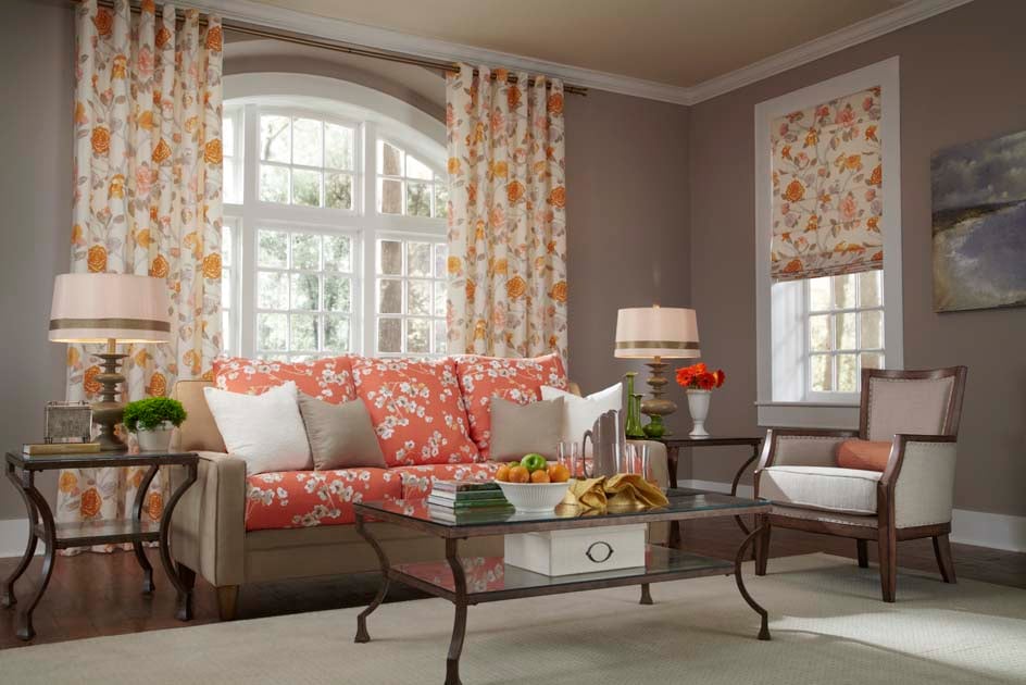 Budget Blinds Drapes and Shades Living Room