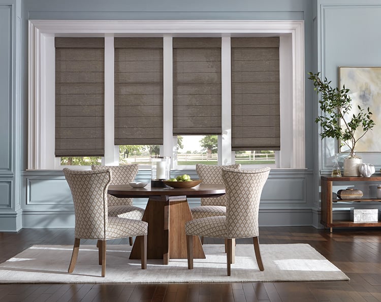 Custom Roman Shades Offer Beautiful Solutions for Your Windows