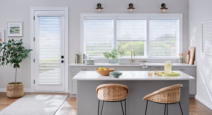 Faux Wood Blinds Kitchen Enlightened Style (3) (1)