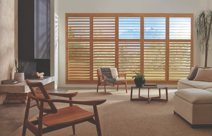 Plantation Shutters Living Room Hunter Douglas
