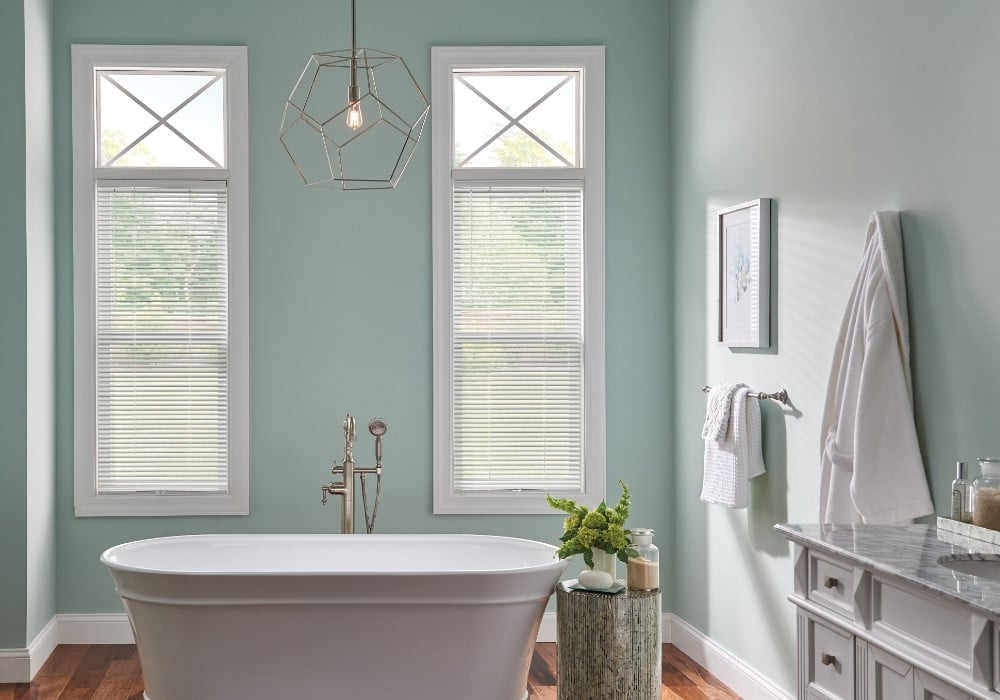 Blinds in a Bathroom