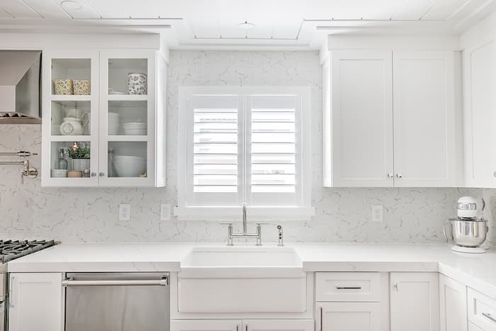 Plantation Shutters Kitchen