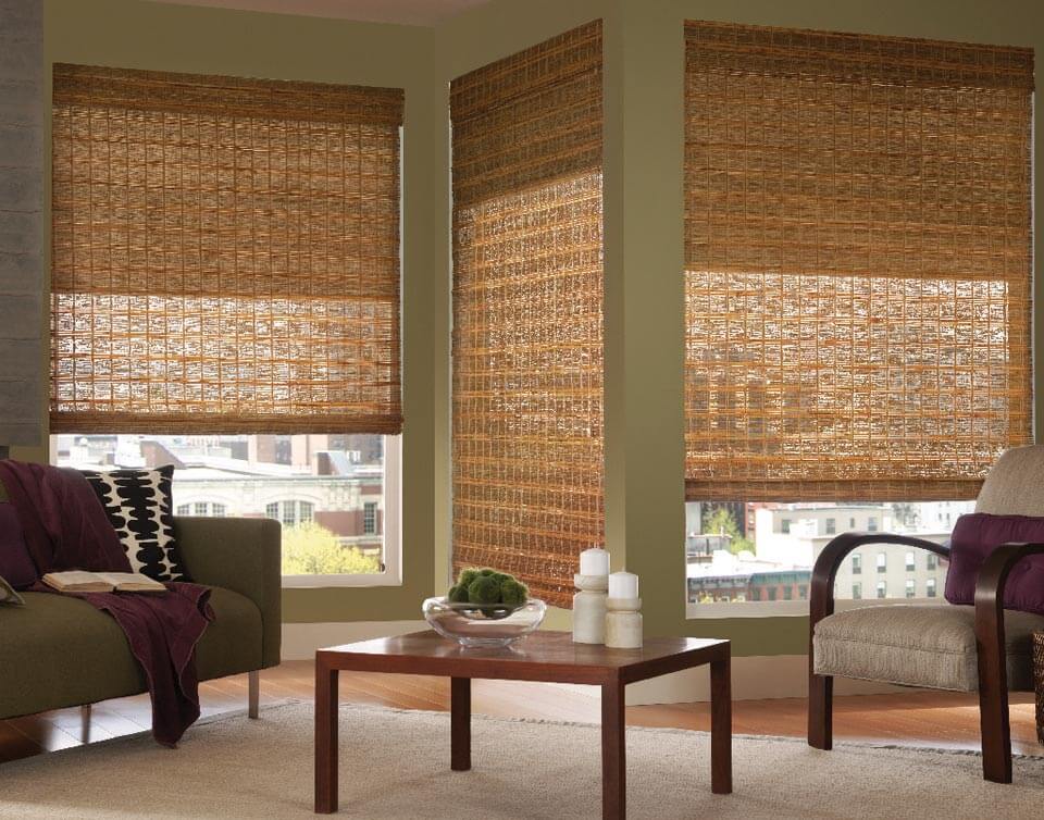 woven wood shades