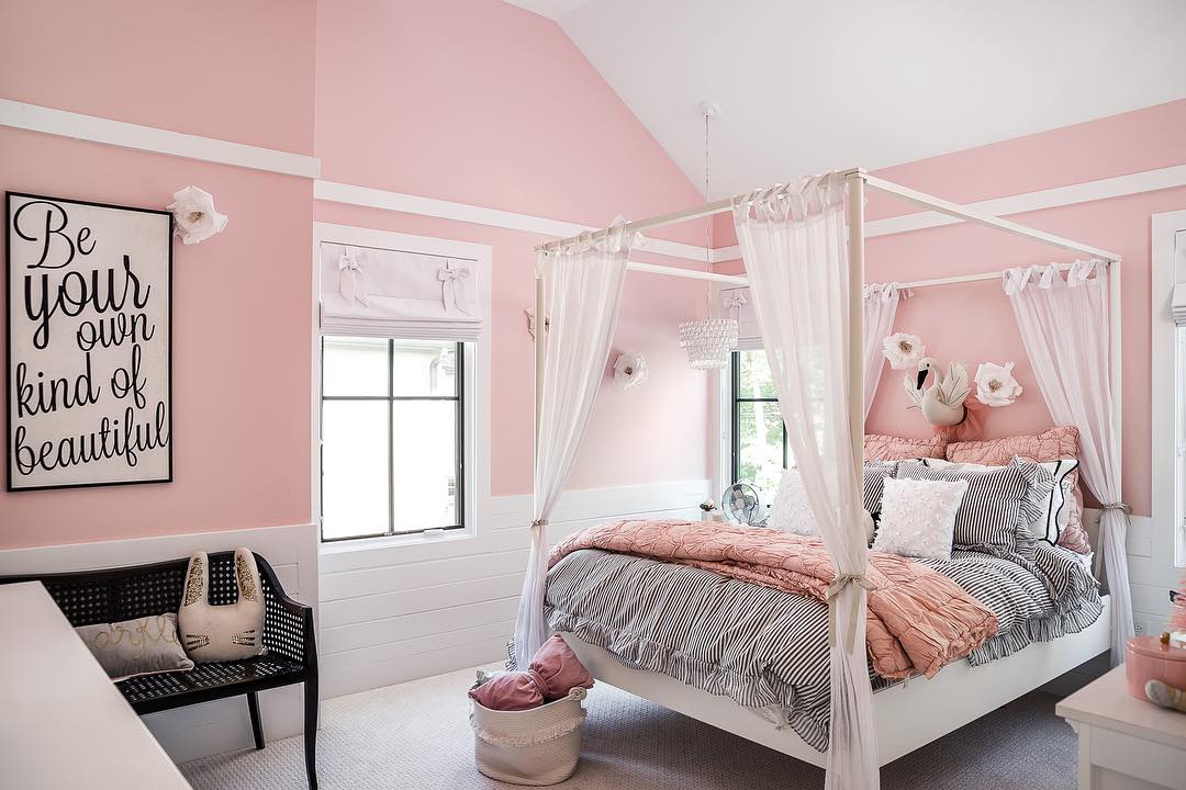 Shades in Bedroom