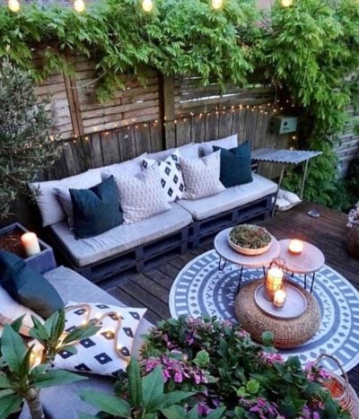 outdoor pillow and rugs