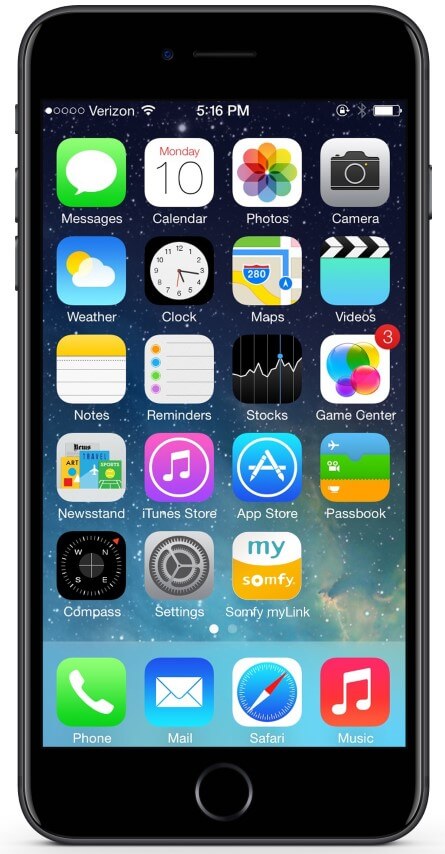 iphone somfy app