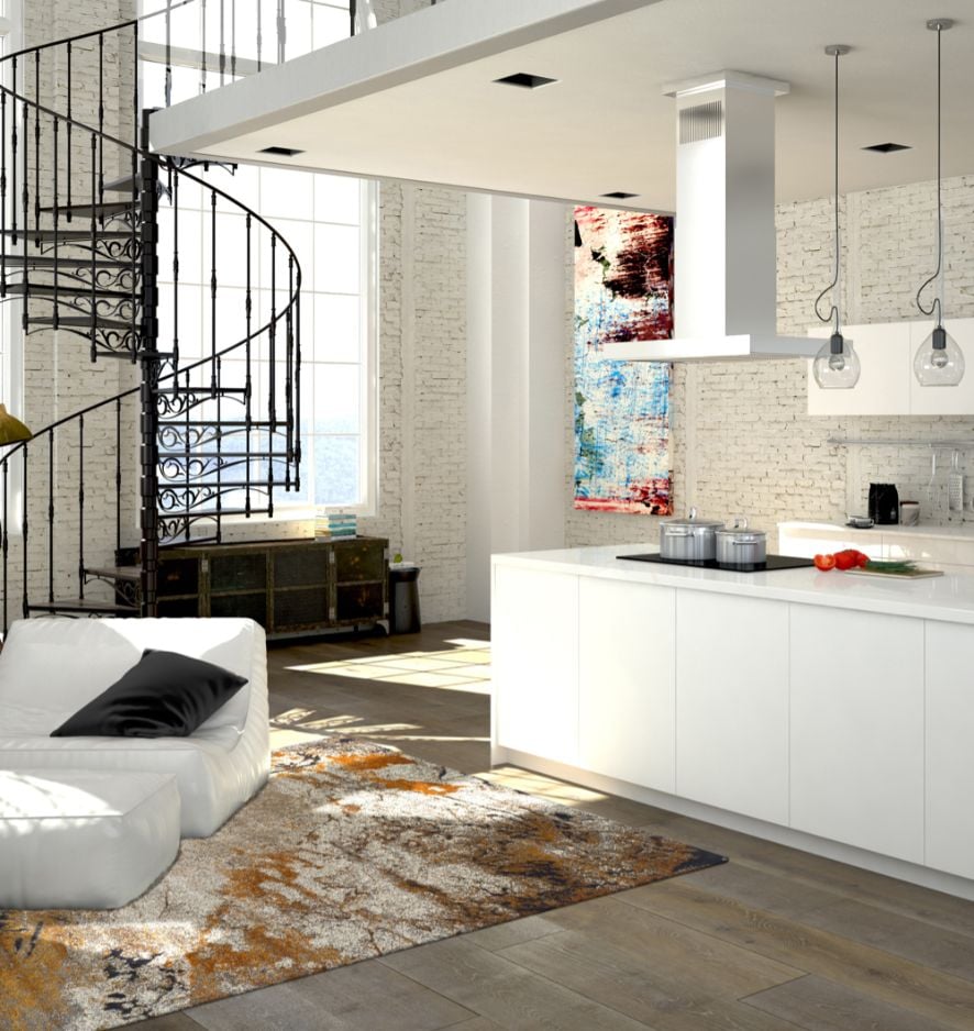 Rug in Kitchen