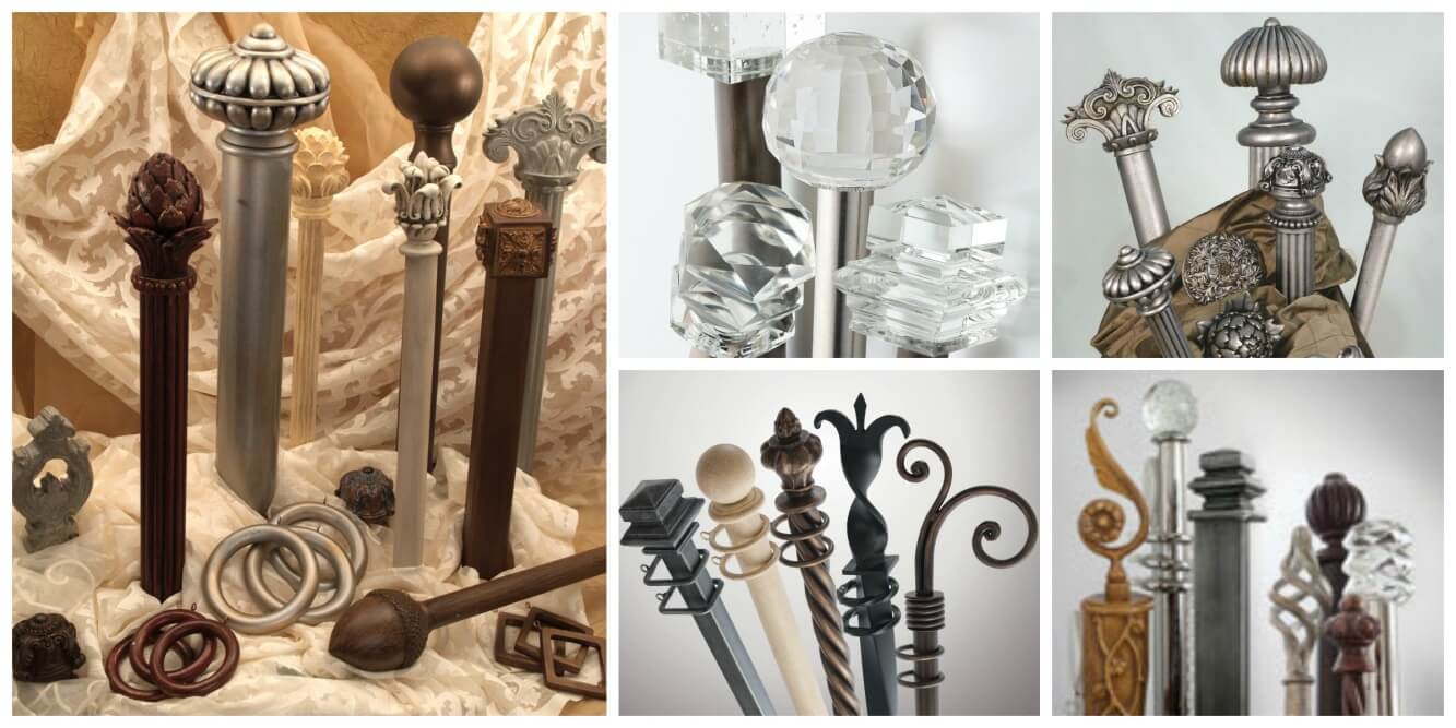 curtain decorative rods