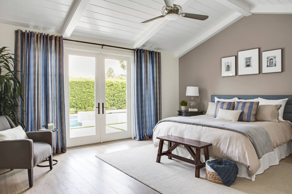 Drapery in Bedroom 