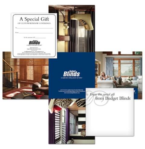 budget blinds gift certificate