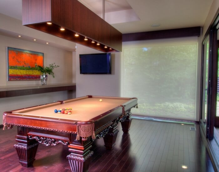 gaming room treatments